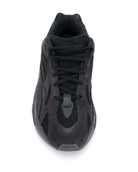 Chaussures de sport en daim noires adidas YEEZY