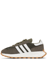 Chaussures de sport en daim olive adidas Originals