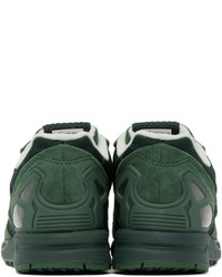 Chaussures de sport en daim vert foncé adidas Originals