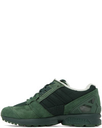 Chaussures de sport en daim vert foncé adidas Originals