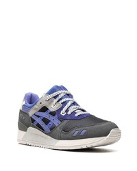 Chaussures de sport en daim violettes Asics