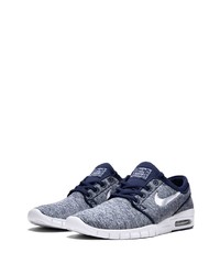 Chaussures de sport en toile bleu marine Nike