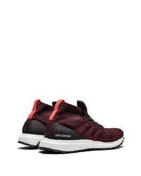 Chaussures de sport en toile bordeaux adidas