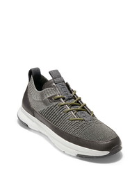 Chaussures de sport en toile gris foncé