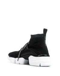 Chaussures de sport en toile noires Givenchy