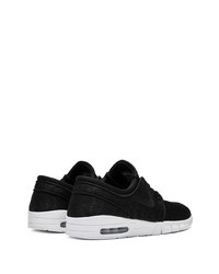 Chaussures de sport en toile noires Nike