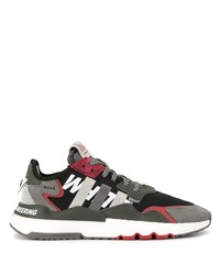 Chaussures de sport gris foncé Adidas By White Mountaineering