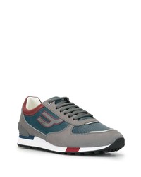 Chaussures de sport gris foncé Bally