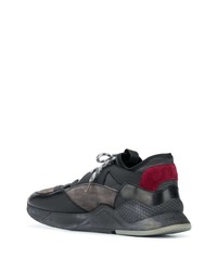 Chaussures de sport gris foncé Kiton