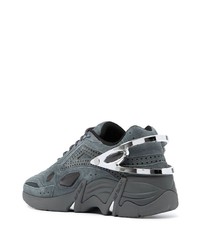 Chaussures de sport gris foncé Raf Simons