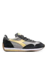 Chaussures de sport gris foncé Diadora