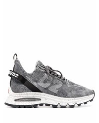 Chaussures de sport gris foncé DSQUARED2