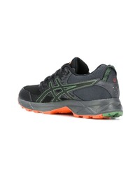 Chaussures de sport gris foncé Asics