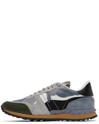 Chaussures de sport gris foncé Valentino Garavani