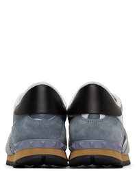 Chaussures de sport gris foncé Valentino Garavani