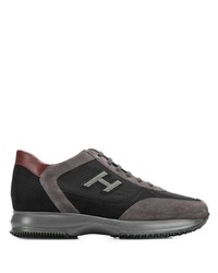 Chaussures de sport gris foncé Hogan