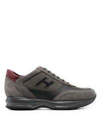 Chaussures de sport gris foncé Hogan