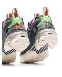 Chaussures de sport gris foncé Reebok