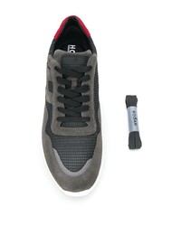 Chaussures de sport gris foncé Hogan