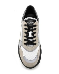Chaussures de sport gris foncé Balmain
