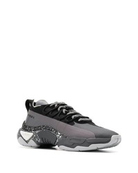 Chaussures de sport gris foncé Diesel