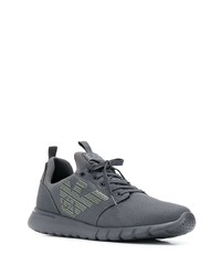 Chaussures de sport gris foncé Ea7 Emporio Armani