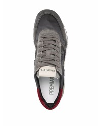 Chaussures de sport gris foncé Premiata