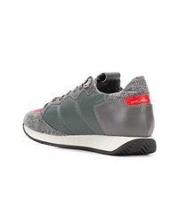 Chaussures de sport gris foncé Philippe Model