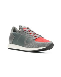 Chaussures de sport gris foncé Philippe Model