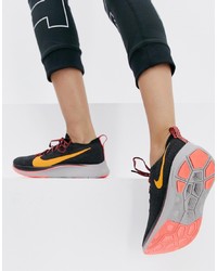 Chaussures de sport gris foncé Nike Running