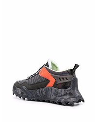 Chaussures de sport gris foncé Off-White