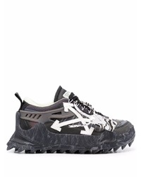 Chaussures de sport gris foncé Off-White