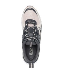 Chaussures de sport gris foncé Ea7 Emporio Armani