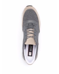 Chaussures de sport gris foncé Ermenegildo Zegna