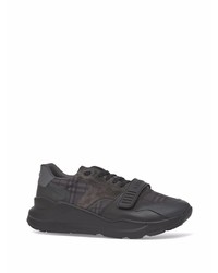 Chaussures de sport gris foncé Burberry