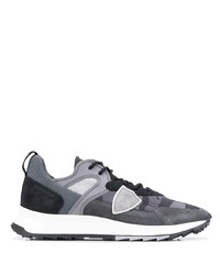 Chaussures de sport gris foncé Philippe Model Paris