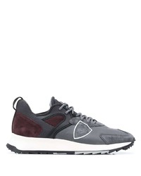 Chaussures de sport gris foncé Philippe Model Paris