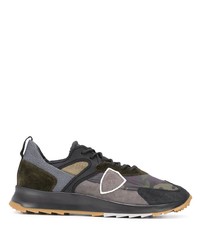 Chaussures de sport gris foncé Philippe Model Paris