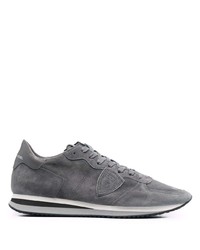 Chaussures de sport gris foncé Philippe Model Paris