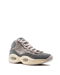 Chaussures de sport gris foncé Reebok