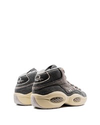 Chaussures de sport gris foncé Reebok