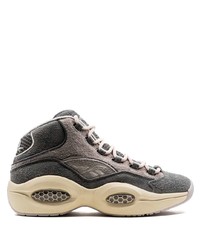 Chaussures de sport gris foncé Reebok