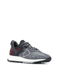 Chaussures de sport gris foncé Philippe Model Paris