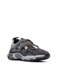 Chaussures de sport gris foncé Diesel