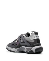 Chaussures de sport gris foncé Diesel