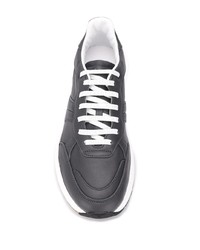 Chaussures de sport gris foncé Bottega Veneta