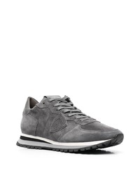 Chaussures de sport gris foncé Philippe Model Paris