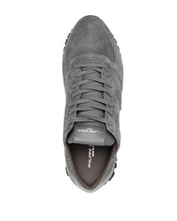 Chaussures de sport gris foncé Philippe Model Paris