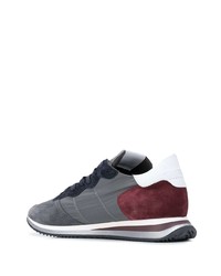 Chaussures de sport gris foncé Philippe Model Paris