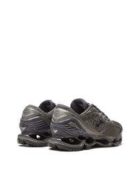 Chaussures de sport gris foncé Mizuno